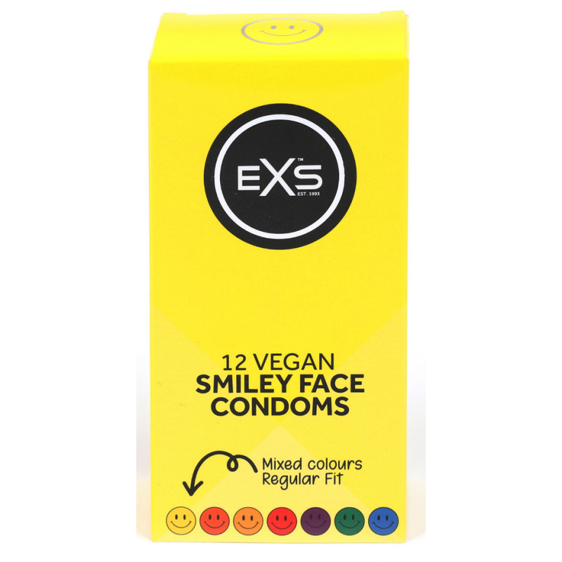 EXS Préservatifs Smiley Face x12